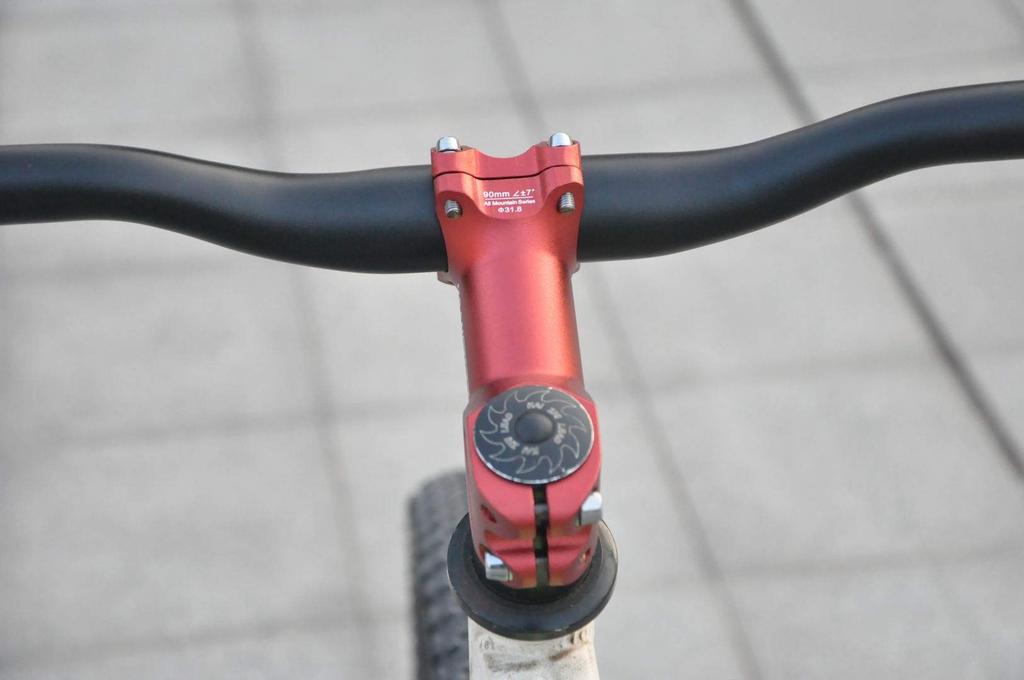 UPANBIKE Алюминиевый вынос руля для горного велосипеда, длина 90 мм, для велосипеда/шоссейного велосипеда, высокопрочный сплав, диаметр 31,8 мм/28,6 мм,