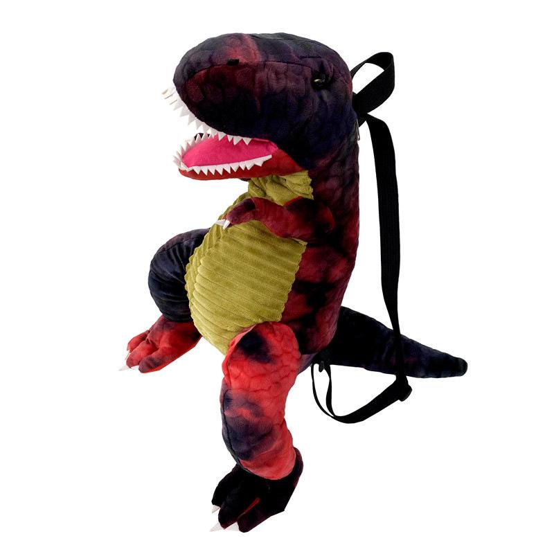 Cartoon Dinosaur Plush Backpack Simulation Animal Doll Funny Stuffed Toy Tyrannosaurus Rex Stylish Plushie Phone Bag