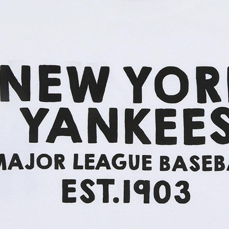 New MLB New York Yankees T Shirts Unisex White 31TS04031-50W