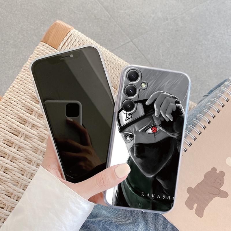 Мягкий прозрачный силиконовый чехол с рисунком аниме для Xiaomi Redmi Note 13 14T 15 Samsung A55 A35 M35 S24 FE iPhone 15 Huawei Honor 200 Camera Защитный противоударный чехол