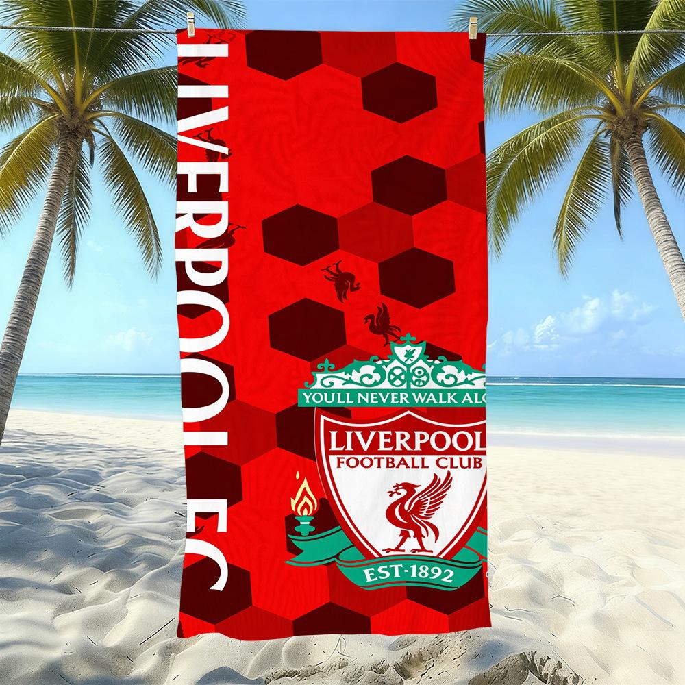Microfiber Printed Beach Towel Quick-Drying Sand-Proof Absorbent Bath Towel Travel Swimming Towel