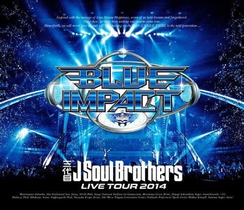 DVD SANDAIME J SOUL BROTHERS J Soul Brothers LIVE TOUR 2014BLUE RZXD59633 Япония Японский Поп-рок Б/у