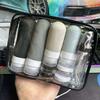 17pcs/set Empty Silicone Travel Dispenser Set Refillable Portable Lotion Container  Outdoor