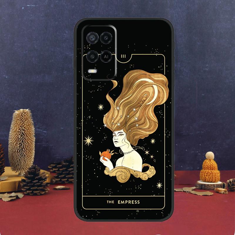 Witches Moon Tarot Mystery Totem For OPPO A58 A78 A98 A15 A16 A17 A76 A96 A77 A52 A72 A5 A9 A79 A94 A74 A57S A53S A54S Case
