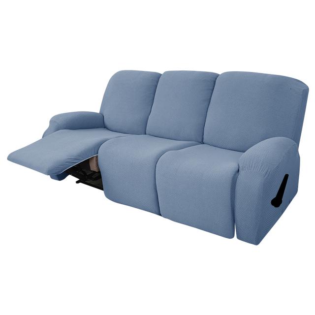 3 Seat New Jacquard Fabric Recliner Chair Cover High Quality Relax Armchair Slipcover Recliner Sofa Cover For Living Room