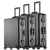 Retro Aluminum Frame Spinner Suitcase - Available In 20/24/26/29 Inches