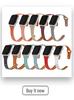 Совместимые кожаные силиконовые ремешки для Apple Watch Series 3-8