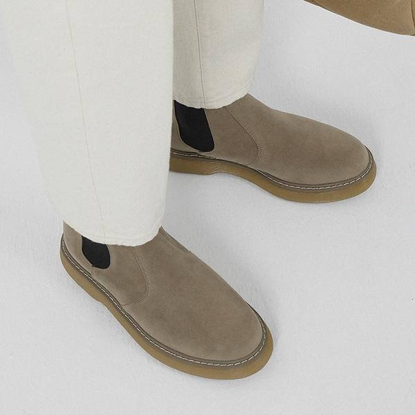 Pascologen MS5600-BE Ботинки Челси Kobe Oversole Бежевые [250~280 мм]-MS5600-BE