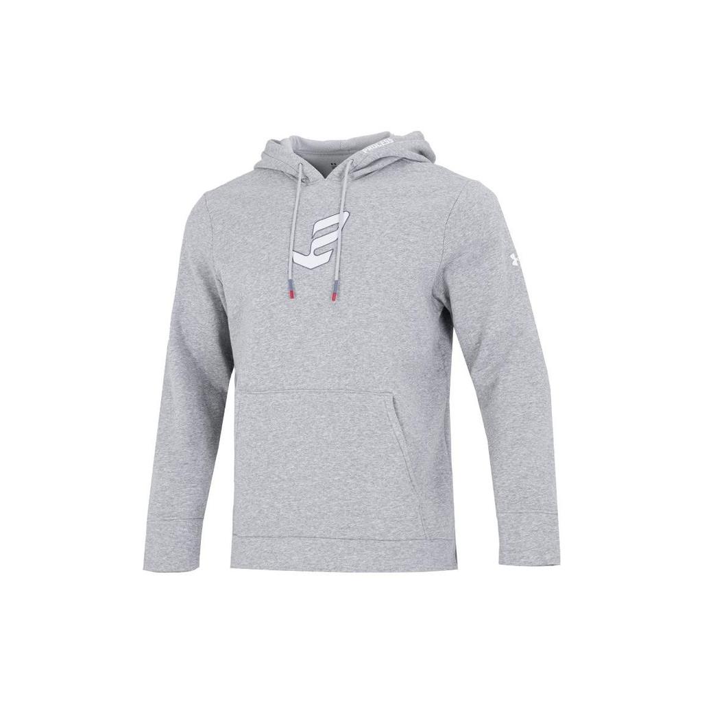 Under Armour Embiid 1 Basketball Graphic Hoodie Men Hoodies Gray 1361974-011