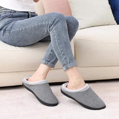 Модные зимние хлопковые тапочки с улыбкой, домашние пушистые хлопковые тапочки, мужские мягкие нескользящие женские хлопковые туфли, повседневные уютные плюшевые мужские туфли