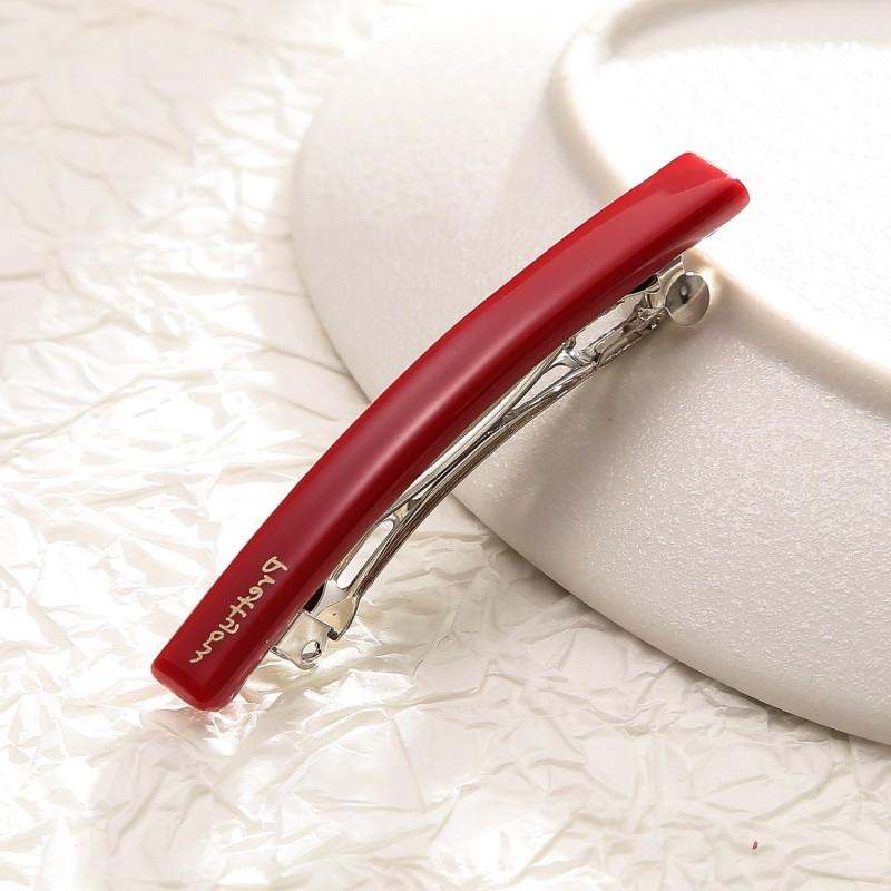 Тонкие заколки для волос 6 см, пружинные французские заколки для пучка, модная синяя прическа, аксессуары для волос для девочек и женщин