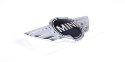 Оригинальная деталь BMW MINI Импорт с Задняя эмблема для Всех Моделей Деталь 51147026186 (Прямая Германия) R50/R52/R53/R56/R57/F55/F56/F57 (Исключая R55,