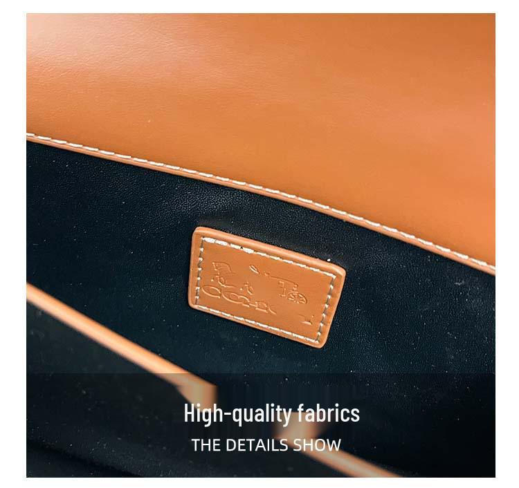 Женская стильная маленькая квадратная сумка кроссбоди высокого класса 2025 года с универсальным принтом