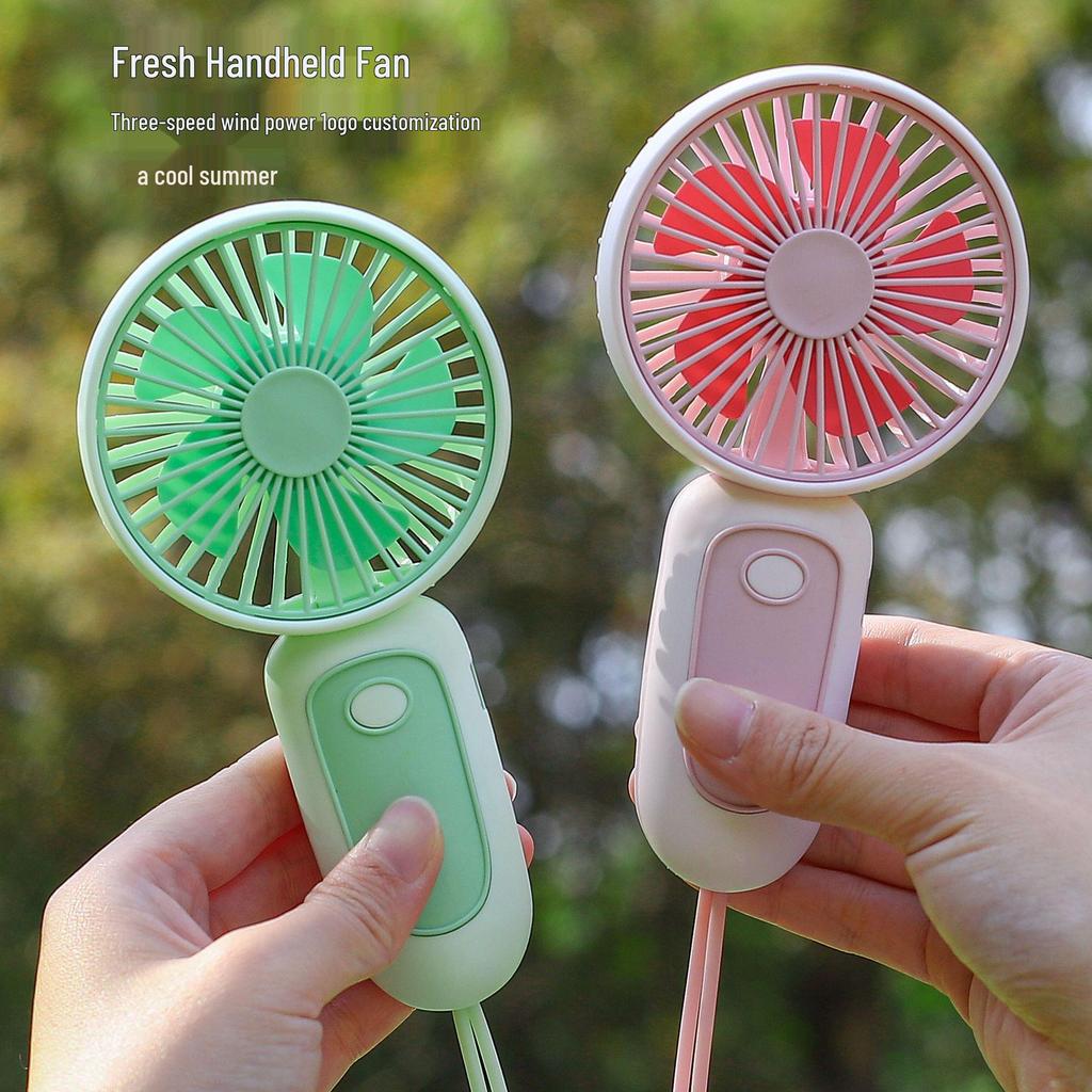 Portable USB Rechargeable Pocket Fan - Multifunctional Handheld Cooling Device