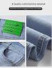 Мужские узкие прямые джинсы Light Luxury Green Label - повседневные, на все времена, в корейском стиле