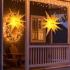 Cross-Border Outdoor Waterproof 18-Point Star String Lights for Christmas Decorations, Shopping Malls, Bars, and Five-Pointed Star Atmosphere.
