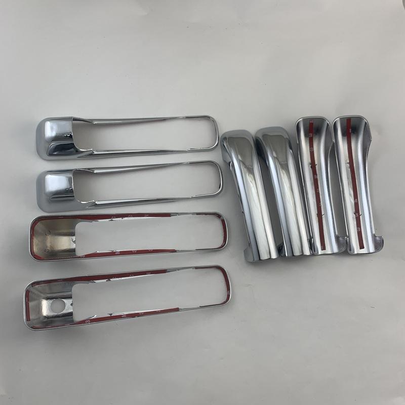 New Car ABS Chrome Accessories Plated Door Handle Bowl Cover Trim 2005 - 2018 For DURANGO Dodge DAKOTA RAM 1500 2500 3500