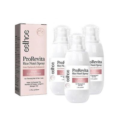3 шт. Zephta H-Regrow 2.0, Zephta для роста волос, Prorevita Рисовый Нутри Спрей, для волос