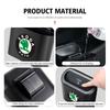 AAABT1 Hanging Car Trash Can Garbage Dust Case Storage with Lid Bin For Skoda Fabia Kamiq Superb Scala Enyaq-iV MK3 VisionS Yeti