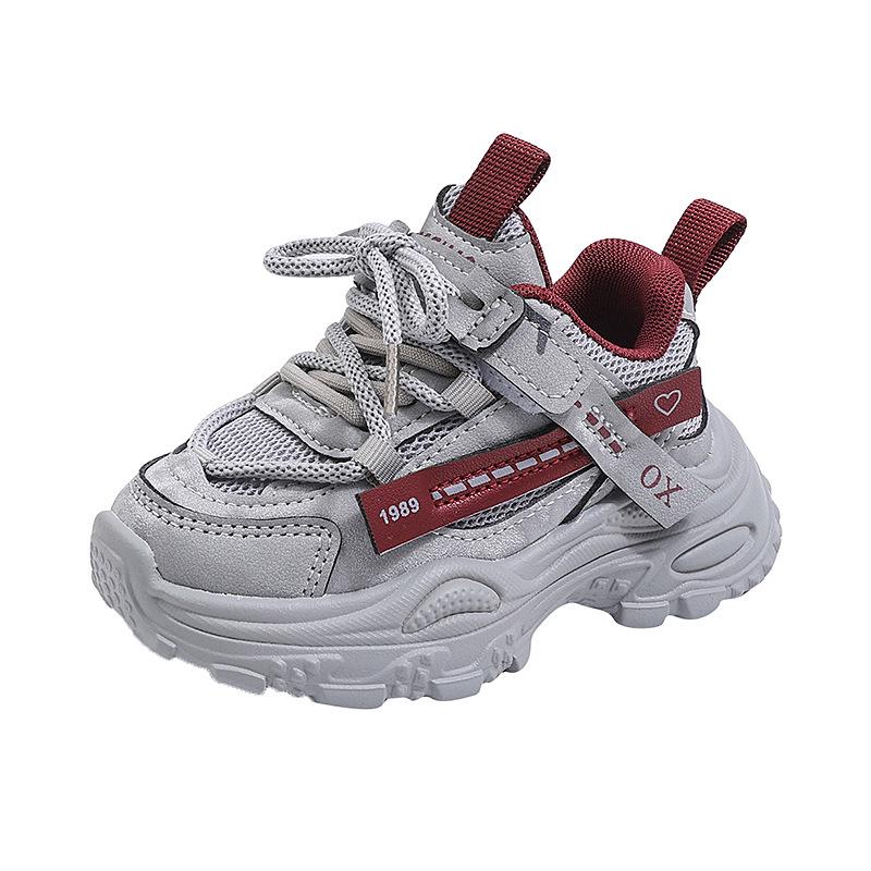 New Summer Children's Mesh Running Shoes - Breathable, Soft Soles for Boys & Girls, Featuring Dad Shoes Style