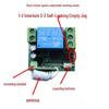 DC12V Single-Channel Remote Switch with Metal Chili Single Button Controller
