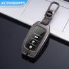 Metal Zinc Car Key Cover Case Holder Bag For Toyota Hilux Fortuner Land Cruiser Camry Coralla Crown RAV4 Highland Innova Yaris Avensis Aygo