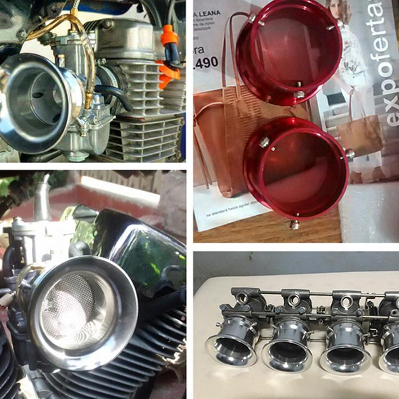 ZSDTRP 55mm CNC Aluminum Air Filter Interface Cup for OKO KOSO MIKUNI PE PWK 32/34 Motorcycle Carburetor
