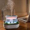 Colorful Light Aroma Humidifier White Ultrasonic Fragrance Diffuser Raindrop Air Humidifier  Room