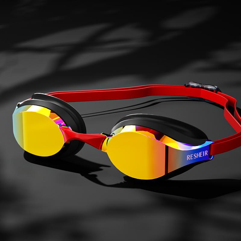 Профессиональные очки для плавания унисекс для гонок, линзы HD и очки для плавания с защитой от запотевания для взрослых