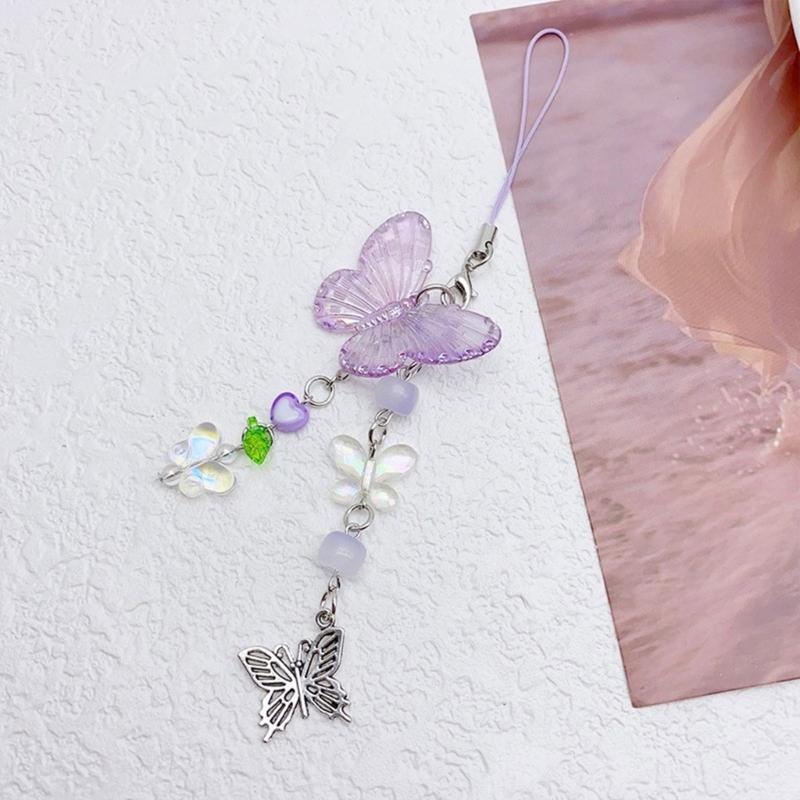 Привлекательный телефонный брелок с уникальным бантом, стильный брелок для ключей, аксессуары для телефона, сумка, кулон для кошелька, рюкзака, кошелька