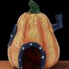 1 шт. Смола имитация тыквы декор - Хэллоуин фигурки укрытие украшение для аквариума, аквариума и террариума ландшафтный дизайн