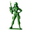Yousheng Green Female Soldier Фигурка Средний палец Женская Статуэтка 3D Печатная Скульптура Модель Игрушка Домашний Офис Настольное Украшение Орнамент