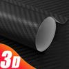 Самоклеящаяся пленка 3D под карбон для автомобиля, декоративные наклейки, стайлинг авто, наклейка на компьютер/ноутбук, виниловая пленка под карбон, 30x127см