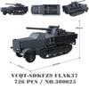 Военные Танки Стюарт SdKfz251 Панцер VI Шерман Армия США Цюань Гуань WW2 Фигурка Солдата Масштабная Модель Строительный Блок Кирпич ребенок Детская Игрушка