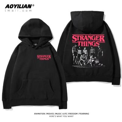 Толстовки Stranger Things Пальто Мода зимняя одежда