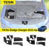 TESIN для Dodge Charger 2011 и выше Крышка бачка охлаждающей жидкости капота автомобиля Защитная крышка-декор от пыли для замка капота и проводки двигателя