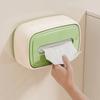 Plastic Tissue Box Holder Dust-proof Tissue Paper Dispenser Napkin Holder  Kitchen Desktop