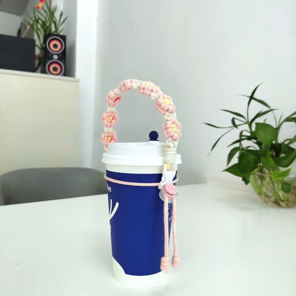 Ручная ручка для бутылки с водой, герметичный упаковочный ремень, кофейная кружка, аксессуар, чашка для кофе с молоком, чая