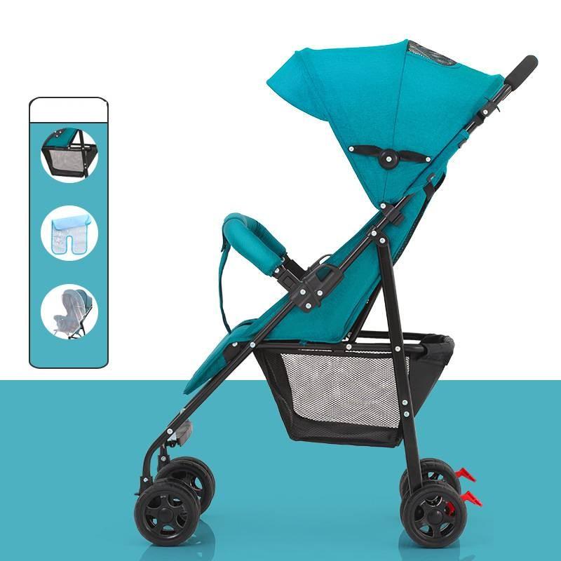 Легкая Складная Детская Коляска Компактный Дизайн-Зонтик Идеально Подходит Для Летних Путешествий