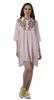 Short Collar Rayon Dress Embroidered Tunic Mini Dress Women Swing
