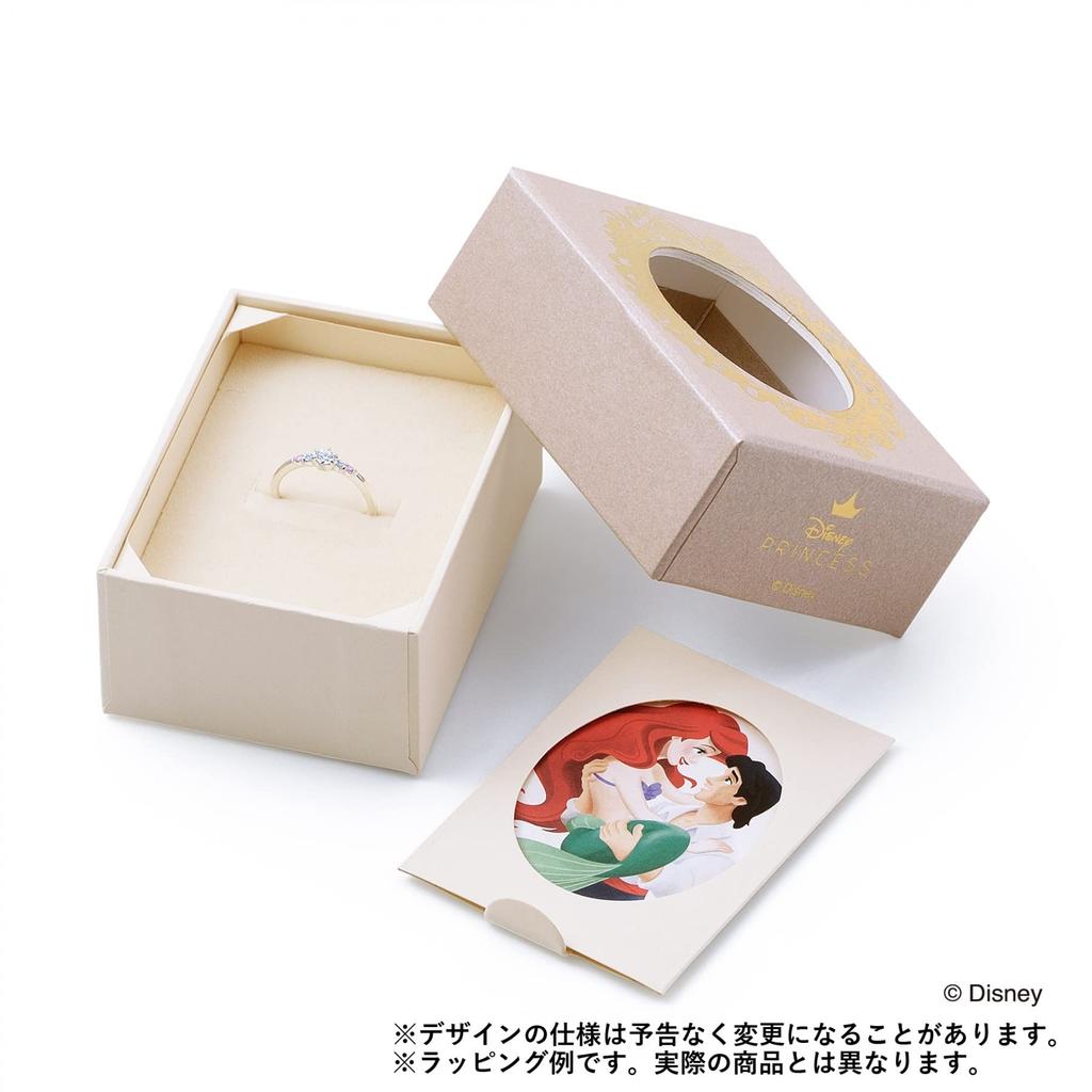 THE KISS The Little Mermaid Disney Princess Ring Size 17 [Disney Collection] Ariel/Silver Men's DI-SR2405NG