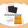 Trading Card Cleaning Kit Repair Tool Accessories 10 Fixing Clips 2 Pad Materials Suede Towels