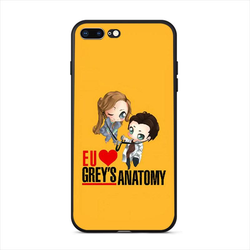 Gray's Anatomy доктор медсестра стетоскоп телефонные чехлы для iPhone 8 7 6 6S Plus X 10 5 5S SE XR XS XSMAX 11 12 pro Max Mini Shells