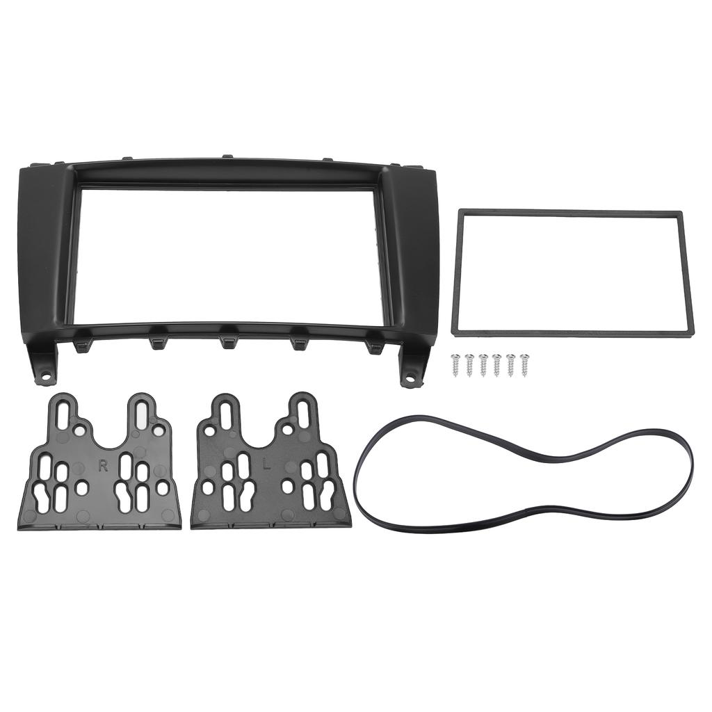 Car Stereo Frame Fascia 2 DIN Replacement for Mercedes BENZ C CLASS W203 GLKClass C209 20052009