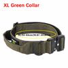 Leash Tactical Dog Collar, Military Adjustable Durable Training Nylon Shepard Metal Buckle Pet Large Dog Harness Set Pet Dog