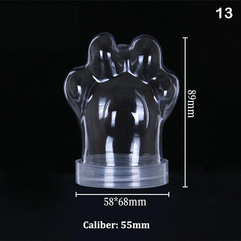 Пластиковые банки для конфет Пластиковые банки для печенья с крышками Контейнер для хранения продуктов Банка с широким горлом Многоразовый контейнер для печенья