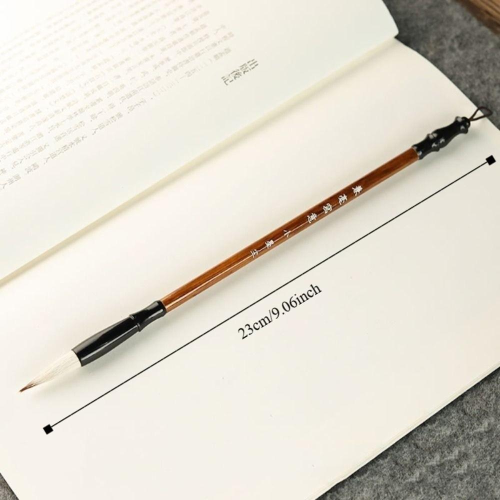Oil Painting Chinese Calligraphy Brush Traditional Art Paint Brush Scriptures Writing Brush Class