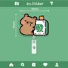 ID Card Clips Capybara Badge Reel Cartoon Hospital Badge Holder Name Card Holder  School Supplies