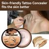 20 г невидимый консилер, устойчивый к поту, водонепроницаемый, нежирный, нежный, долговечный, скрывает шрамы, натуральные ингредиенты, крем-консилер для ухода за татуировкой для мужчин