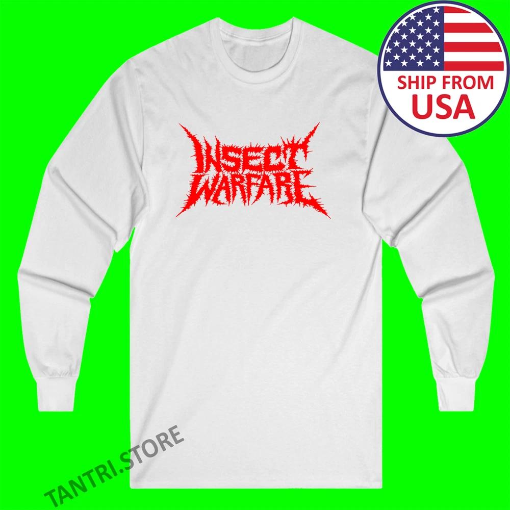 Insect Warfare Men's White Size S to 2XL